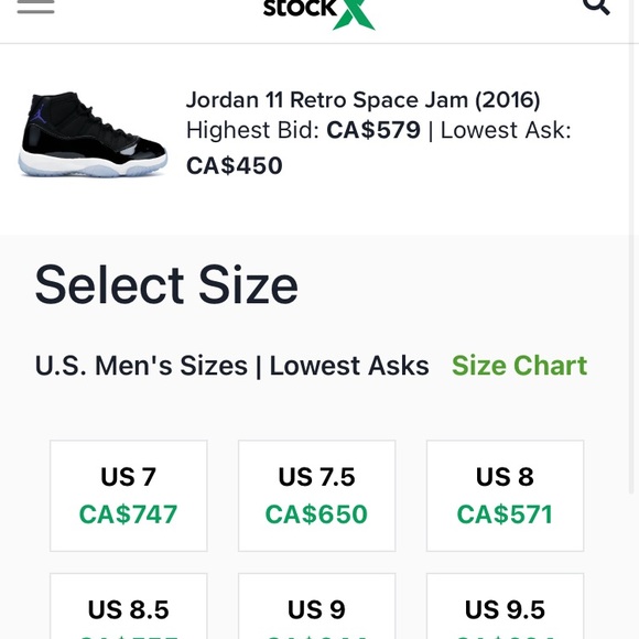 Jordan 11 space jam - Picture 2 of 6